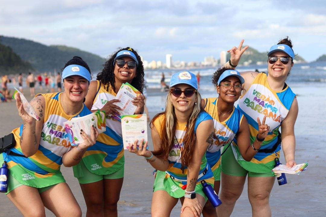 Começam os atendimentos do Verão Maior Paraná 24/25 em oito postos fixos do estado. Foto: SEES