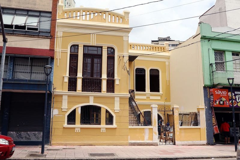 De mocó a centro de cultura digital, requalificação de casarão histórico muda paisagem no centro de Curitiba. Na foto, Etúdio Riachuelo. Curitiba, 30/01/2025. FOTO: Cido Marques/FCC