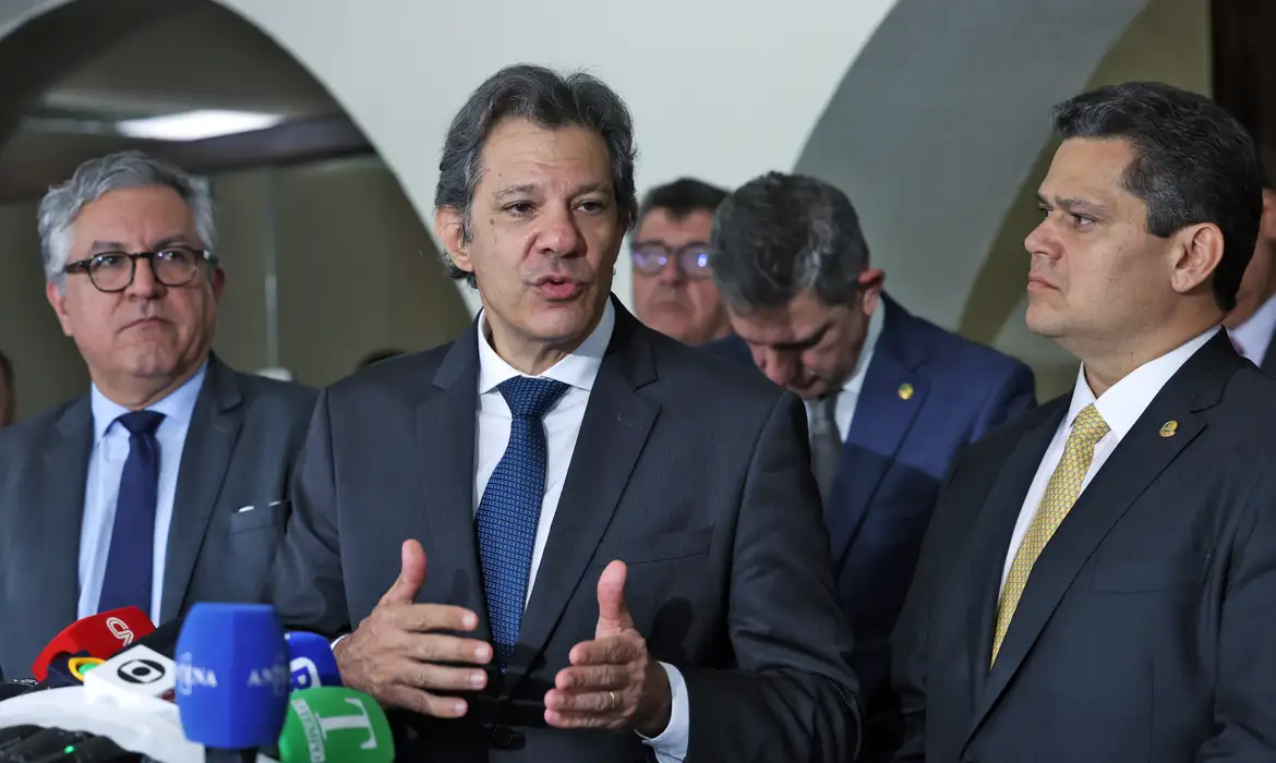 Ministro da Fazenda, Fernando Haddad. Antônio Cruz/Agência Brasil