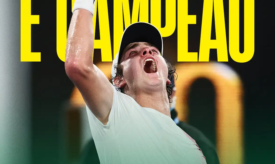 João Fonseca é campeão do ATP 250 de Buenos Aires ao bater argentino . © Reprodução X /Time Brasil