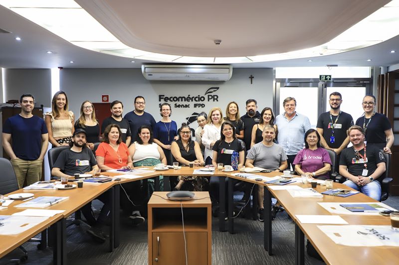 Reunião do Ecossistema Destino Turístico Inteligente de Curitiba, no SENAC Centro. Curitiba, 06/03/2025. Foto: José Fernando Ogura/SECOM