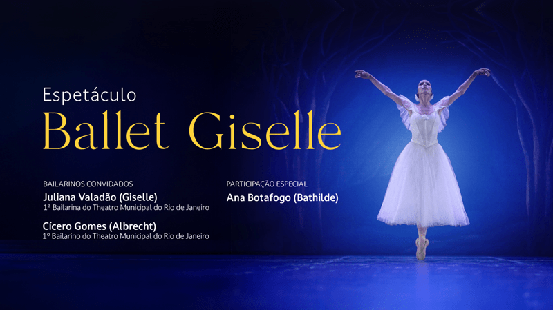 Ana Botafogo e grandes nomes do balé apresentam Giselle em Curitiba