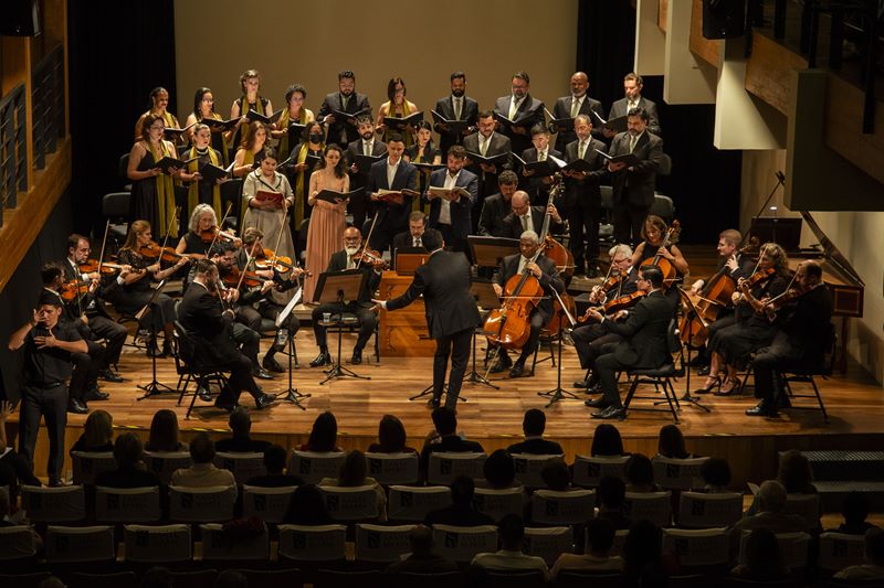 Camerata Antiqua de Curitiba presta homenagem ao maestro Roberto de Regina. Curitiba, 10/05/2025 Foto: Levy Ferreira/SECOM