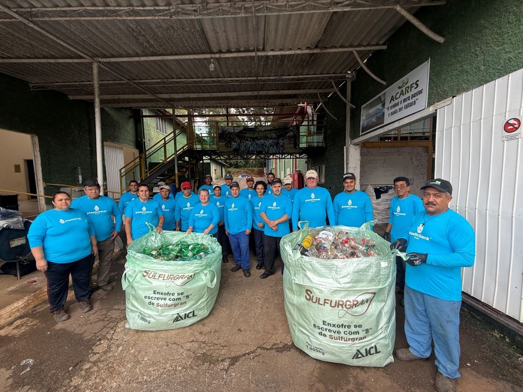ICL aposta em economia circular e inclusão social comprojeto de big bags feitas de plástico reciclado