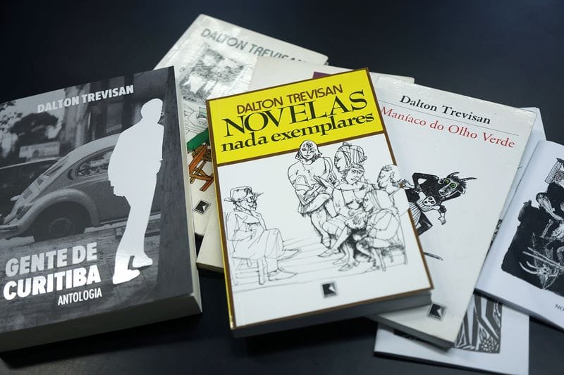 Dalton Trevisan nas Casas da Leitura. Foto: Cido Marques