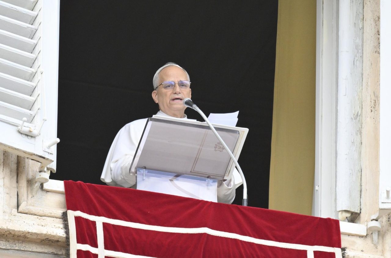 Papa Leão XIV no Angelus (@Vatican Media)