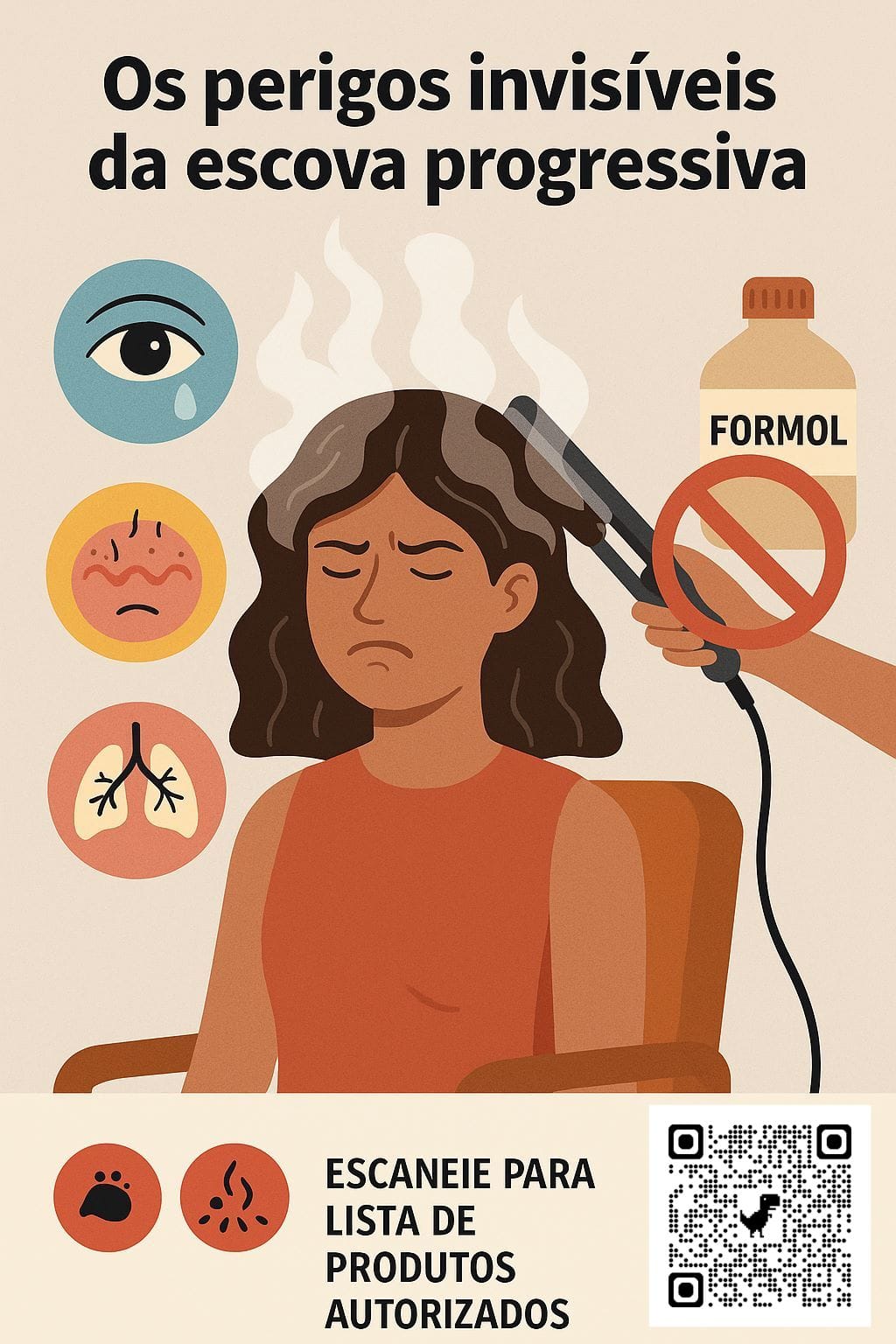 Anvisa emite alerta sobre uso do formol como alisante de cabelos: prática representa grave risco à saúde