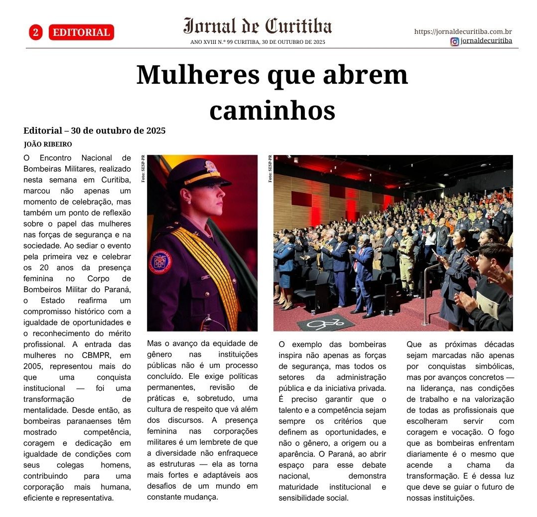 Mulheres que abrem caminhos