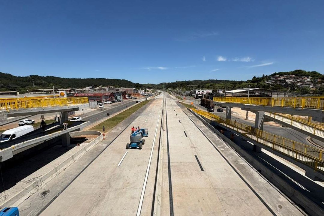 Obras do segundo lote da duplicação da Rodovia dos Minérios entram na reta final