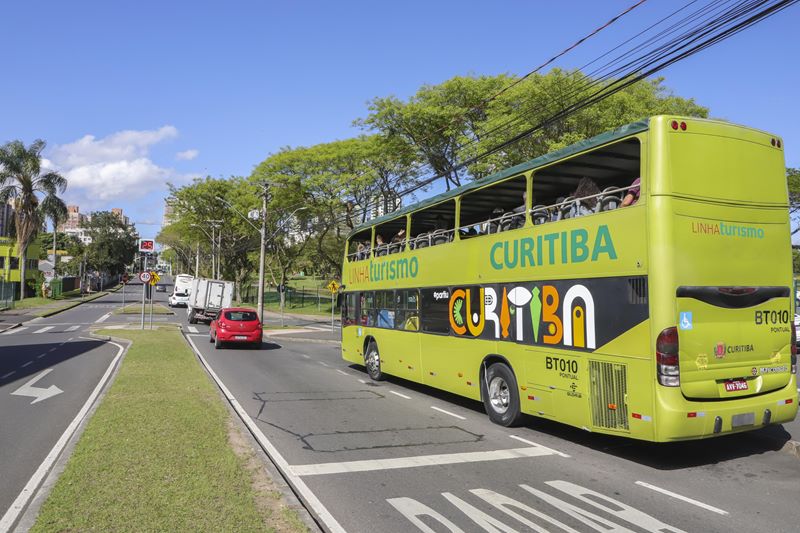 Linha Turismo com a nova marca #partiuCuritiba. Curitiba, 23/10/2025. Foto: Hully Paiva/SECOM