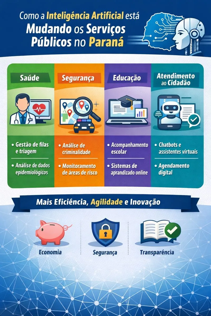 Como a IA Melhora a Gestão Pública no Paraná
